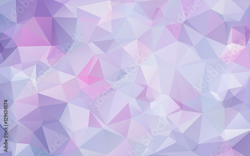 Lavender lilac abstract polygonal geometric background