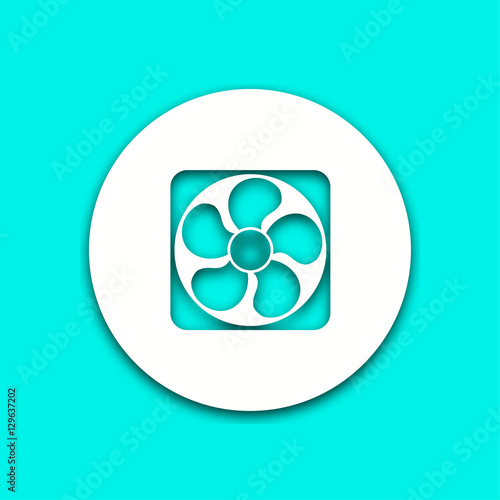 Fan - vector icon.