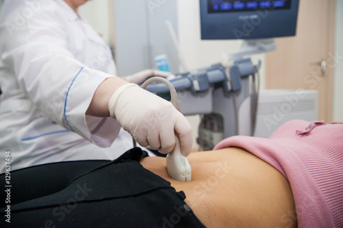 Ultrasound machine doctor