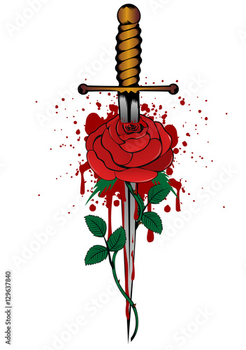 rose and dagger