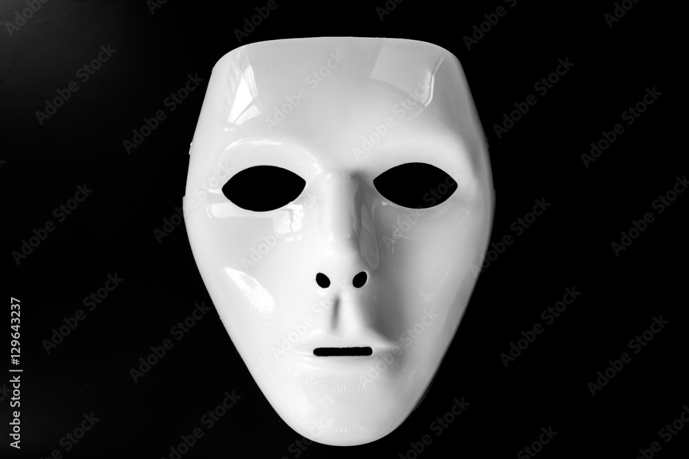 白いマスク