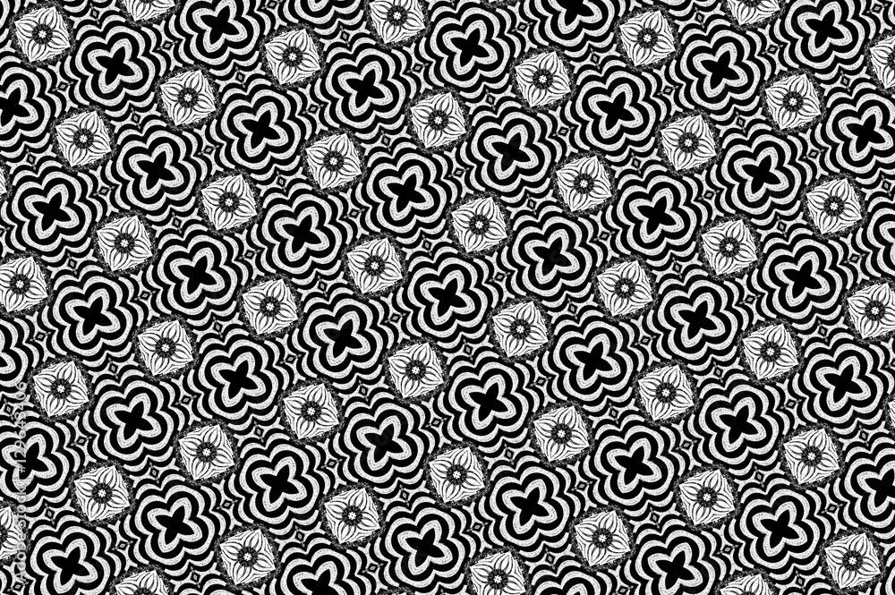 Black-and-white ornament with a gray tint. B
Black-and-white ornament with a gray tint. B