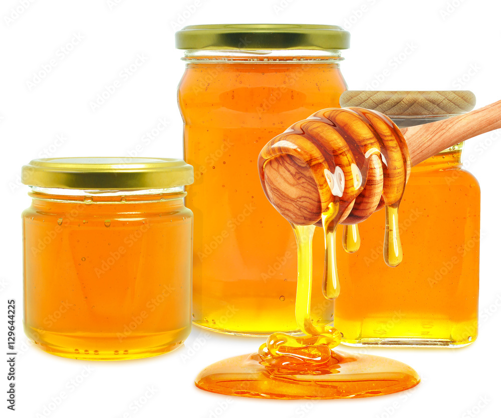 honey in jars dripping honey in jars dripping