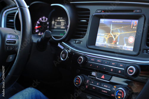 Navigator in the car