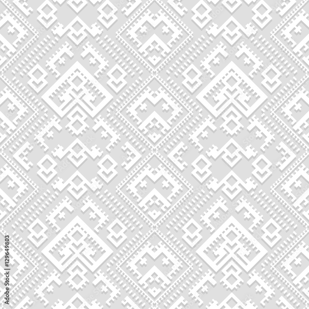 Vintage seamless pattern.Ethnic geometric motif. Vector illustration for wrapping, wallpaper