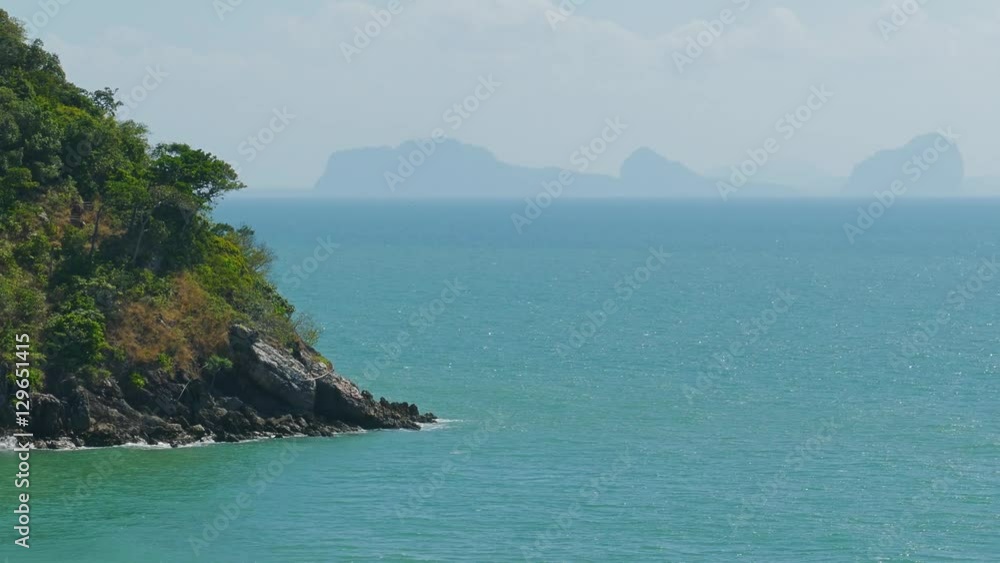 Landscape with rock coast and sea, Koh Lanta, Thailand, 4k
Landscape with rock coast and sea, Koh Lanta, Thailand, 4k