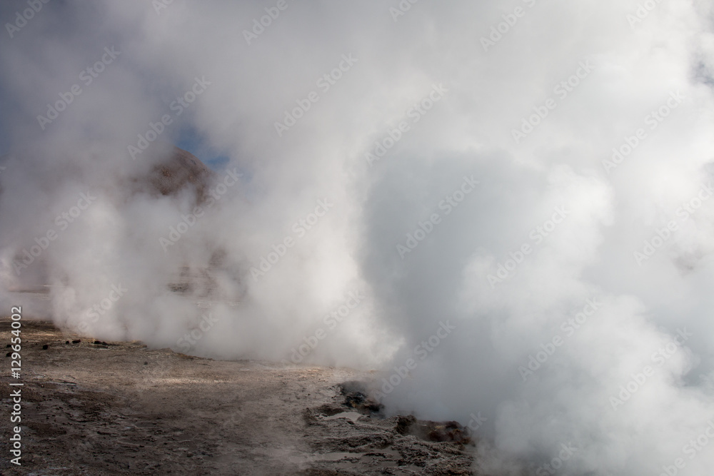 Tatio geysers, Atacama desert, Chile