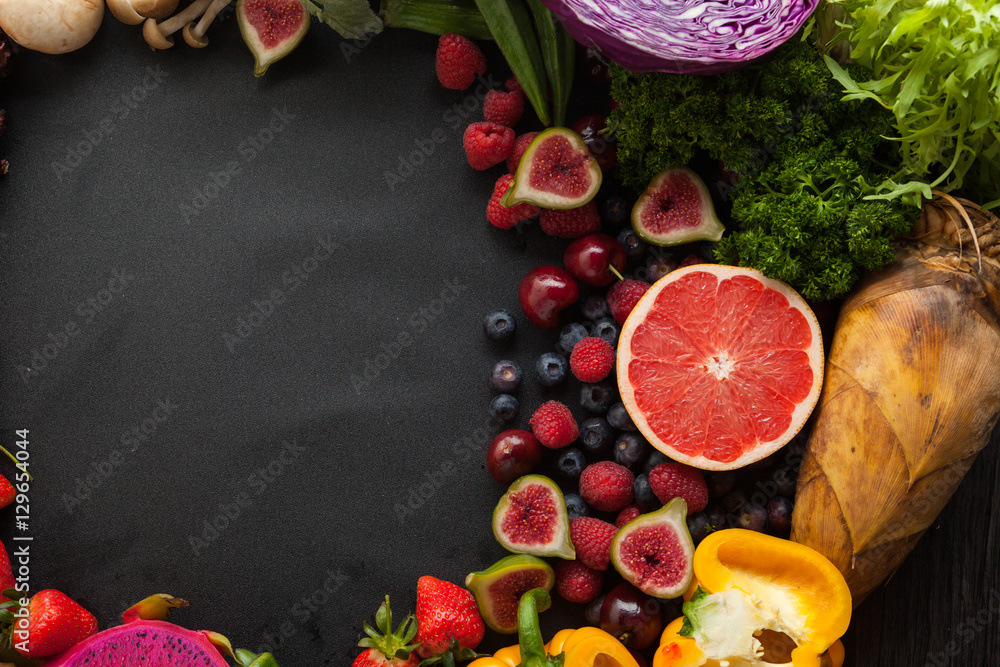 Vegetable and fruit Vegetable and fruit