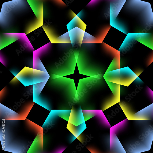 Abstract seamless pattern. Creative vector background.