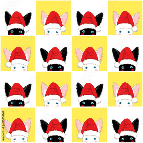 Black White Yellow Rabbit C...