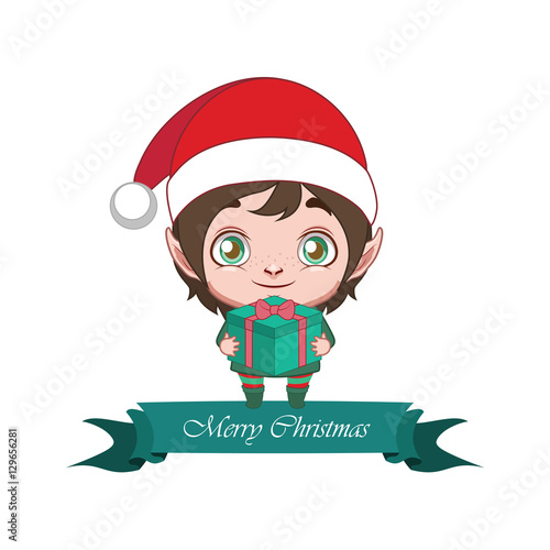 Cute elf banner