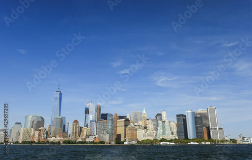 New york skyline from hudson river