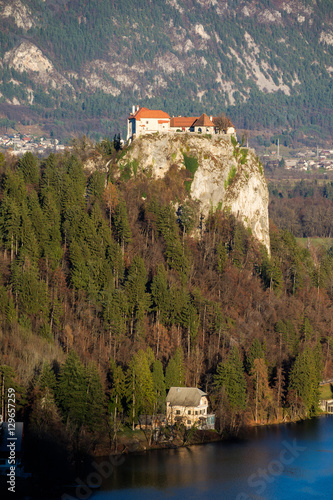 Castle Bled - Castle on a cliff
