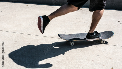 Skateboarder photo