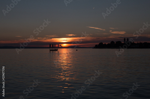 Bodensee Sonnenuntergang