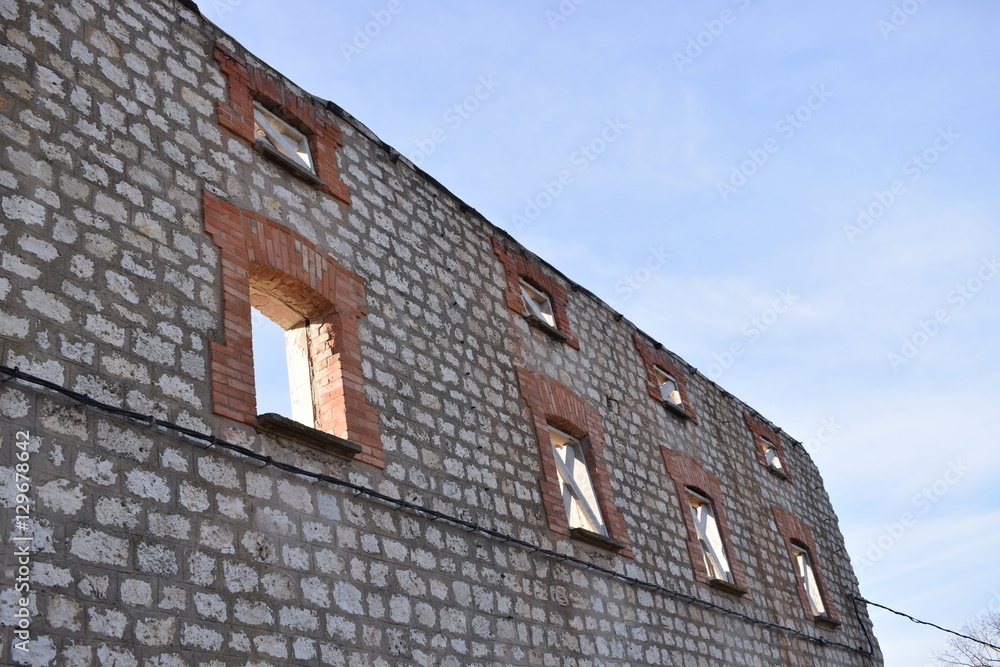 Edificios abandonados. 