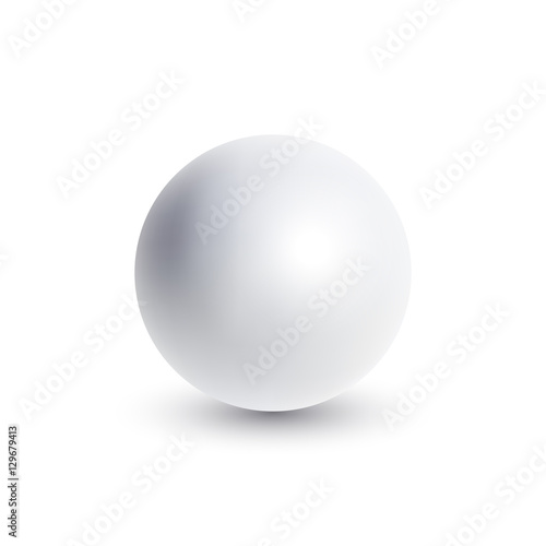 white glossy ball-01