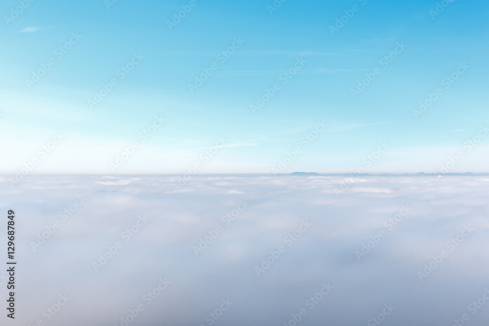 Fog Limit and Blue Sky
