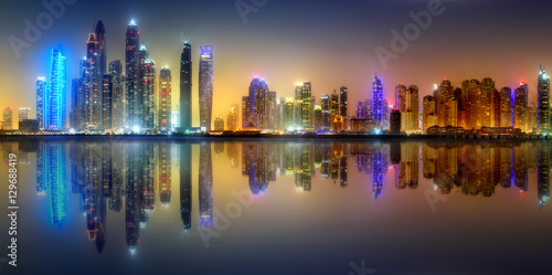 Dubai Marina bay, UAE