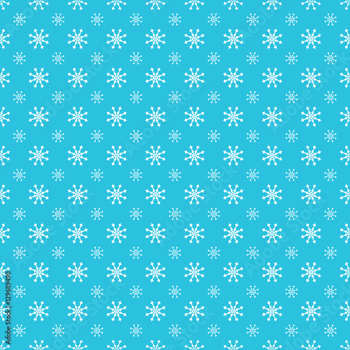 Repeating Snowflake Pattern