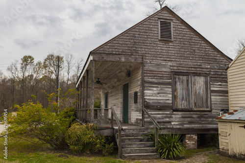 old abandoned southern home