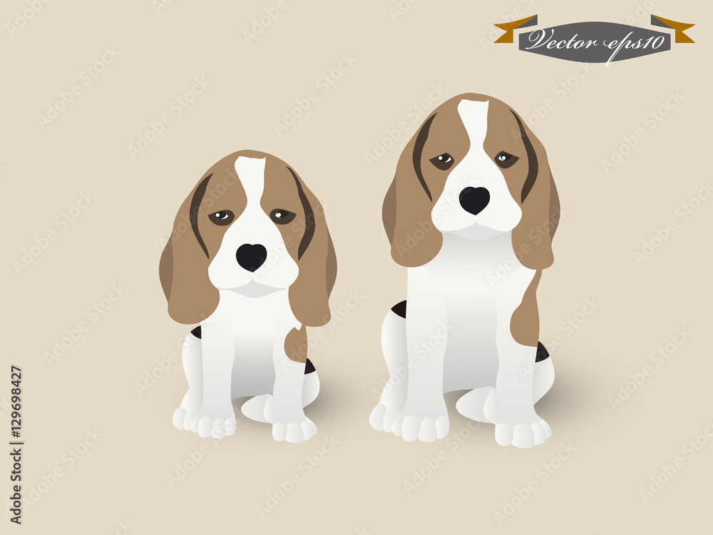 illustration design vector of beagle and beagle puppy dog
illustration design vector of beagle and beagle puppy dog