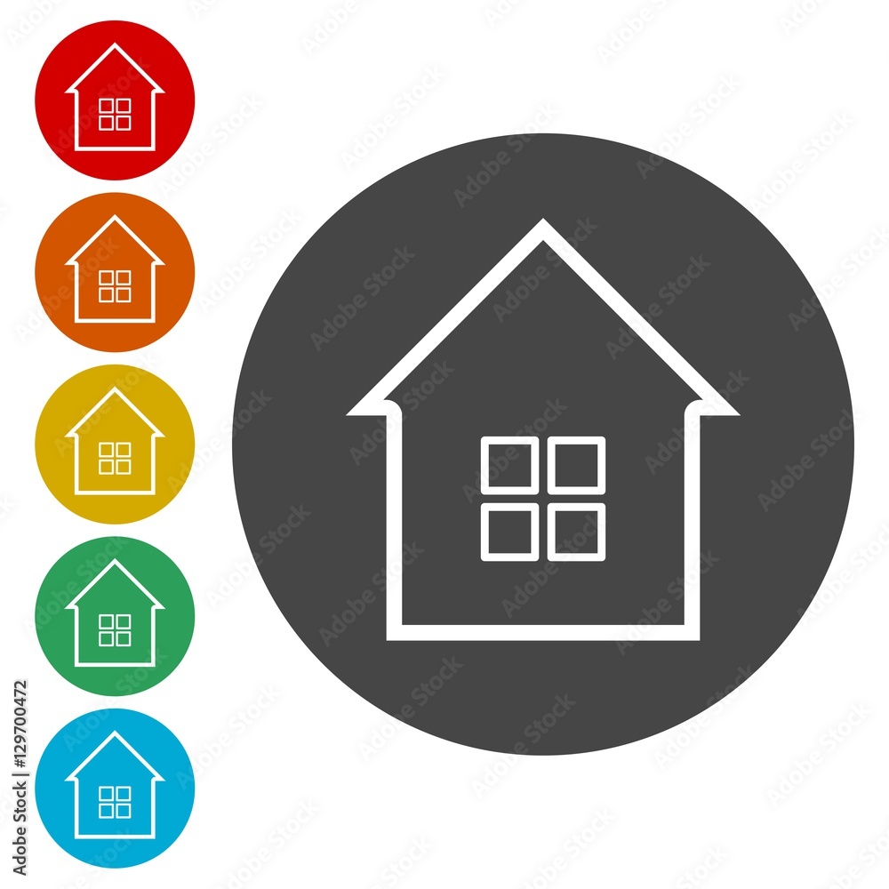 House icon, Home icon House icon, Home icon