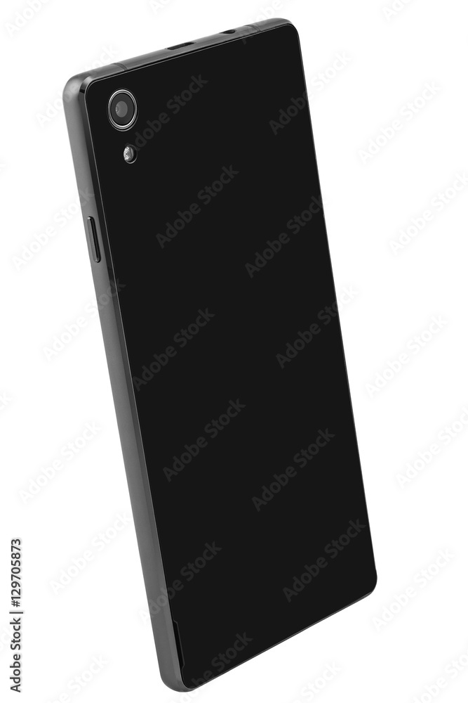 Tablet black modern back left side