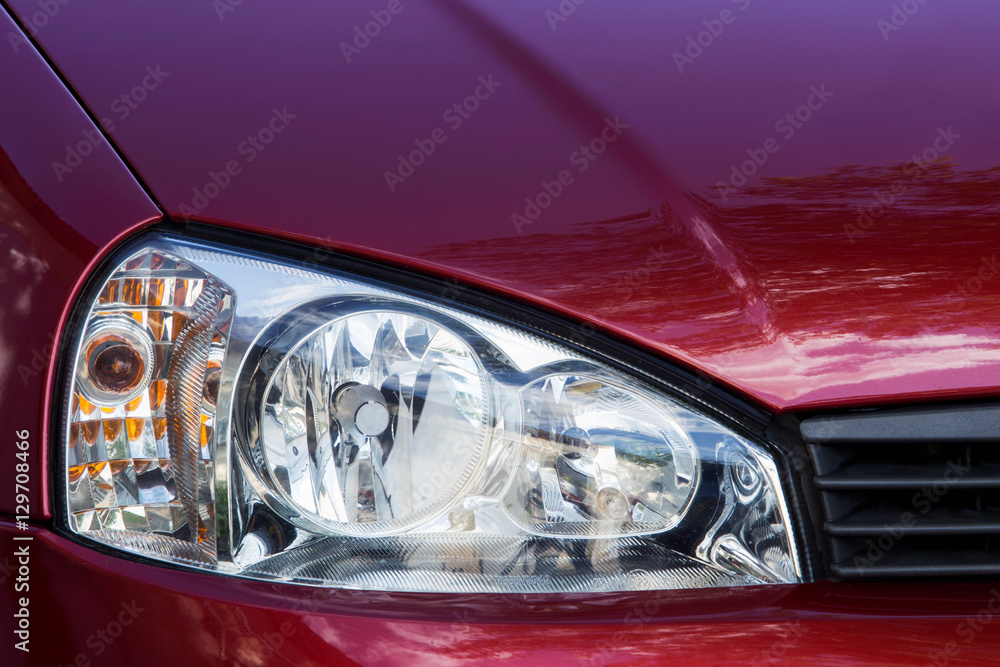 exterior automotive headlights