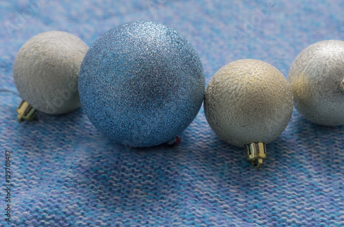  background with Christmas balls  