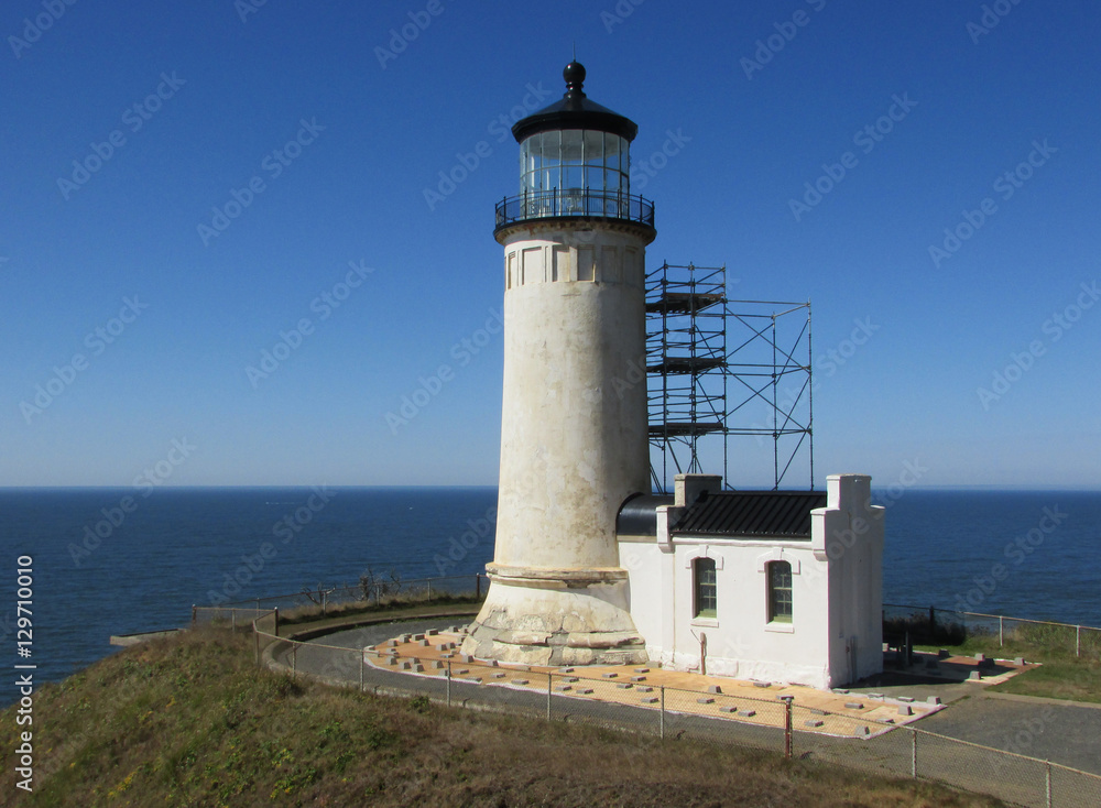 North Head Lighthouse at Cape Disappointment,, Washington state
