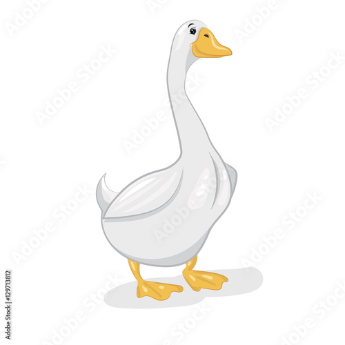 Fotografia, Obraz white goose