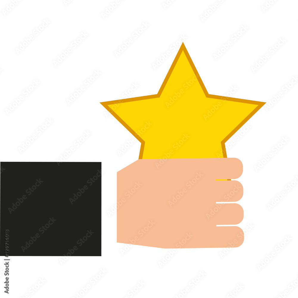 golden star award icon vector illustration design golden star award icon vector illustration design