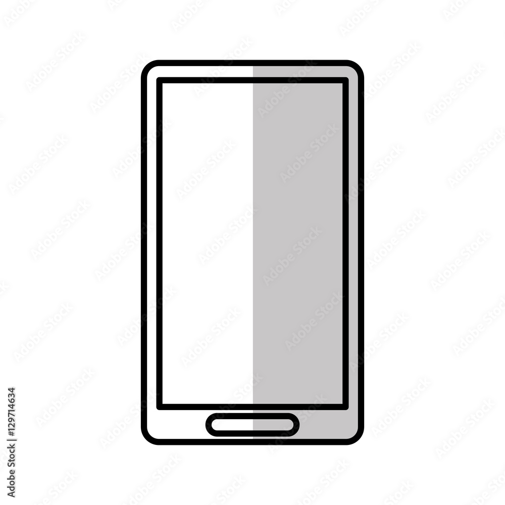 smartphone technology line icon vector illustration design smartphone technology line icon vector illustration design
