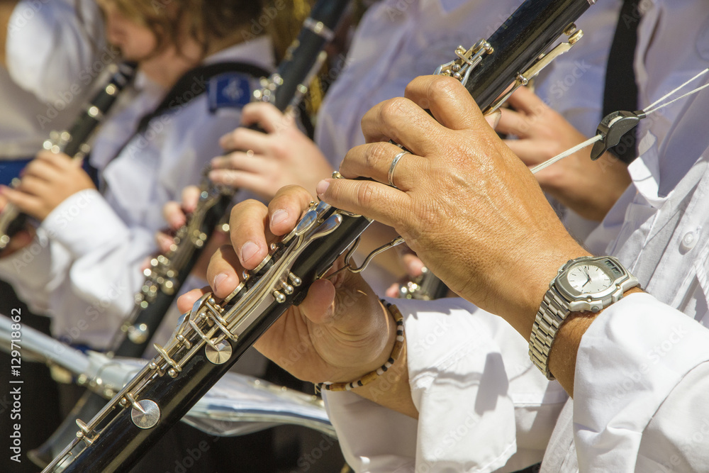 Fototapeta premium clarinettisti