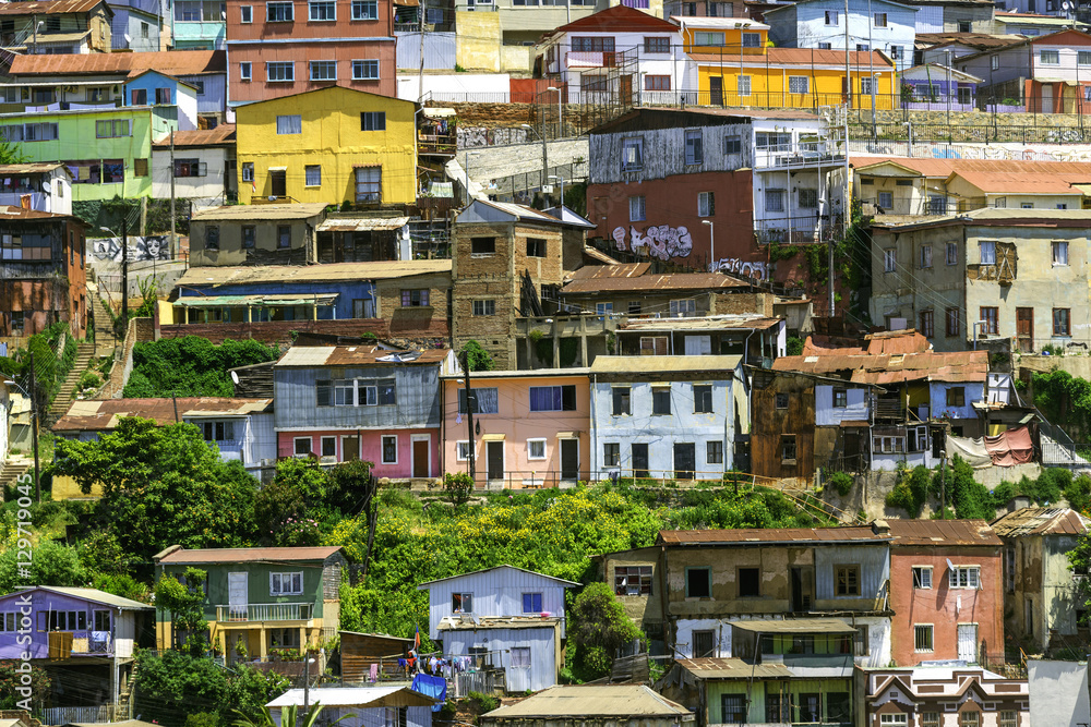 Colorful Houses of Valparaiso