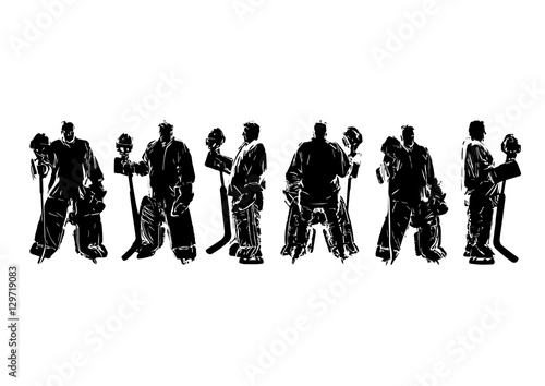 Eishockey Torwart