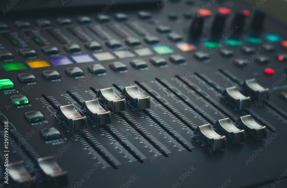 The digital studio mixer The digital studio mixer
