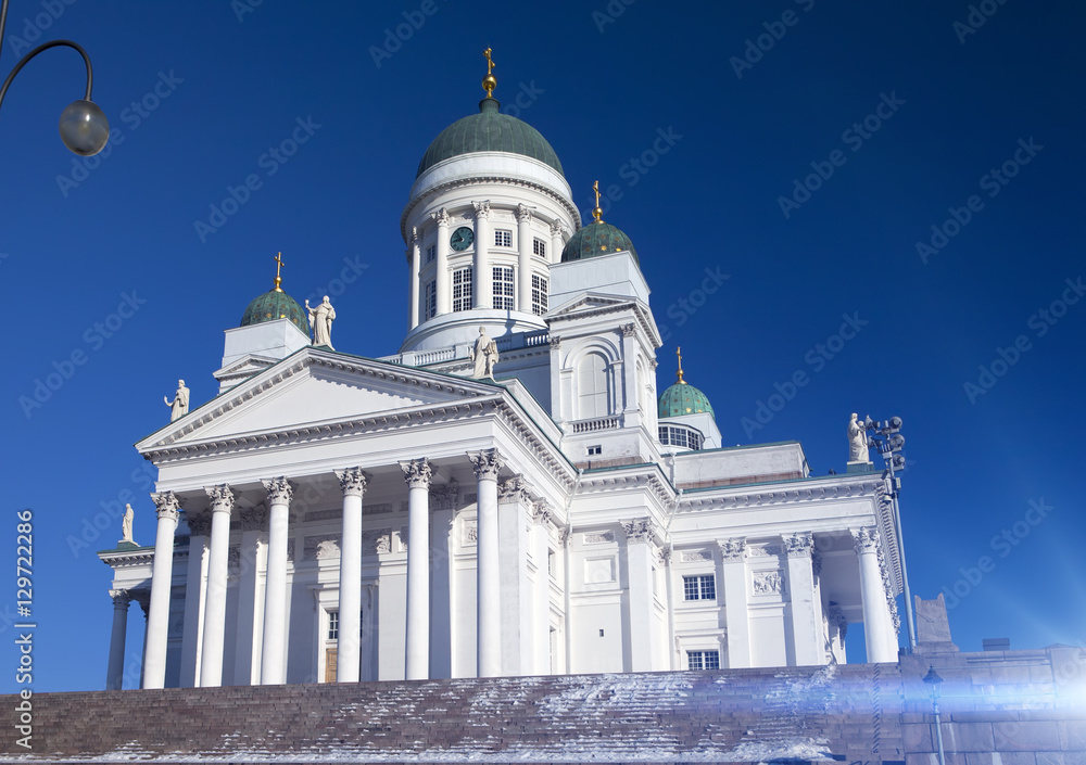 Lutheran cathedral in Helsinki, Finland