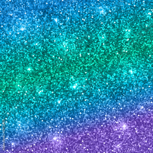Multicolor glitter background. Vector