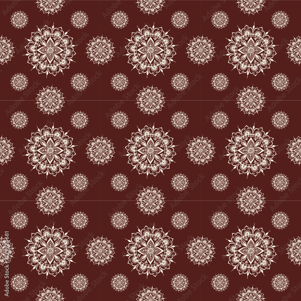 Mehendi pattern illustration Stock Illustration | Adobe Stock