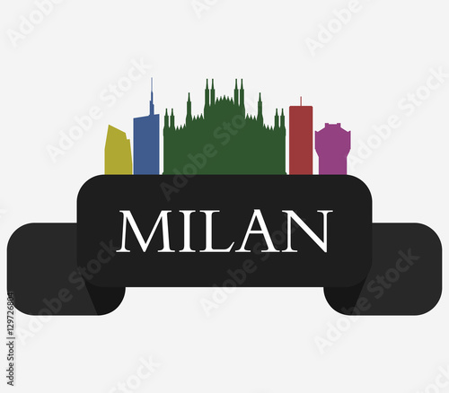 milan skyline