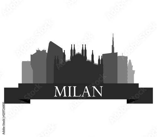 milan skyline