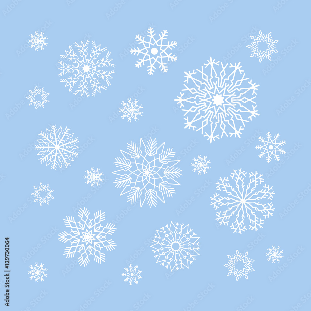 christmas snowflakes collection, circle ornament set, ornamental christmas snowflakes collection, circle ornament set, ornamental