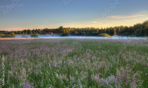 Fototapeta Naklejka Na Ścianę i Meble -  Dawn in Mazury