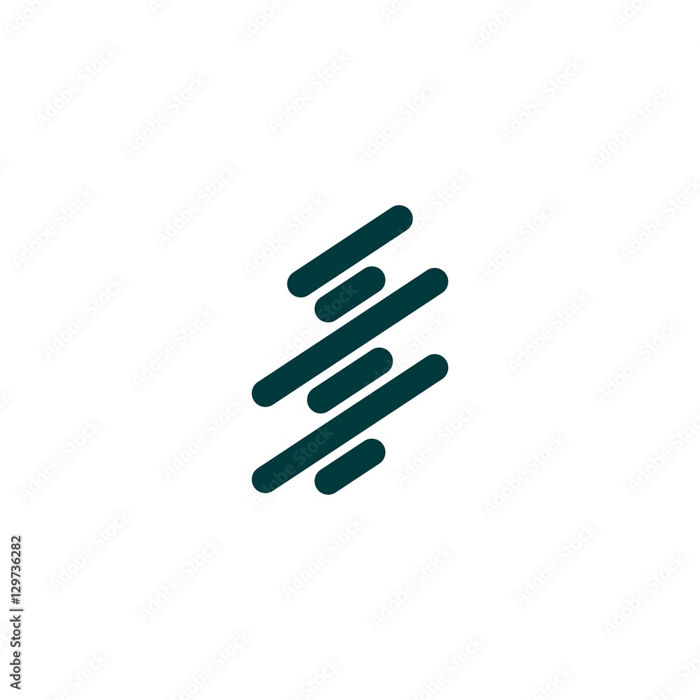 Music Power Logo Design Element Music Power Logo Design Element