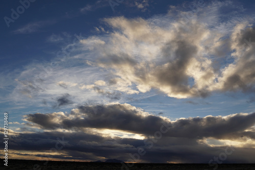 Clouds in California City