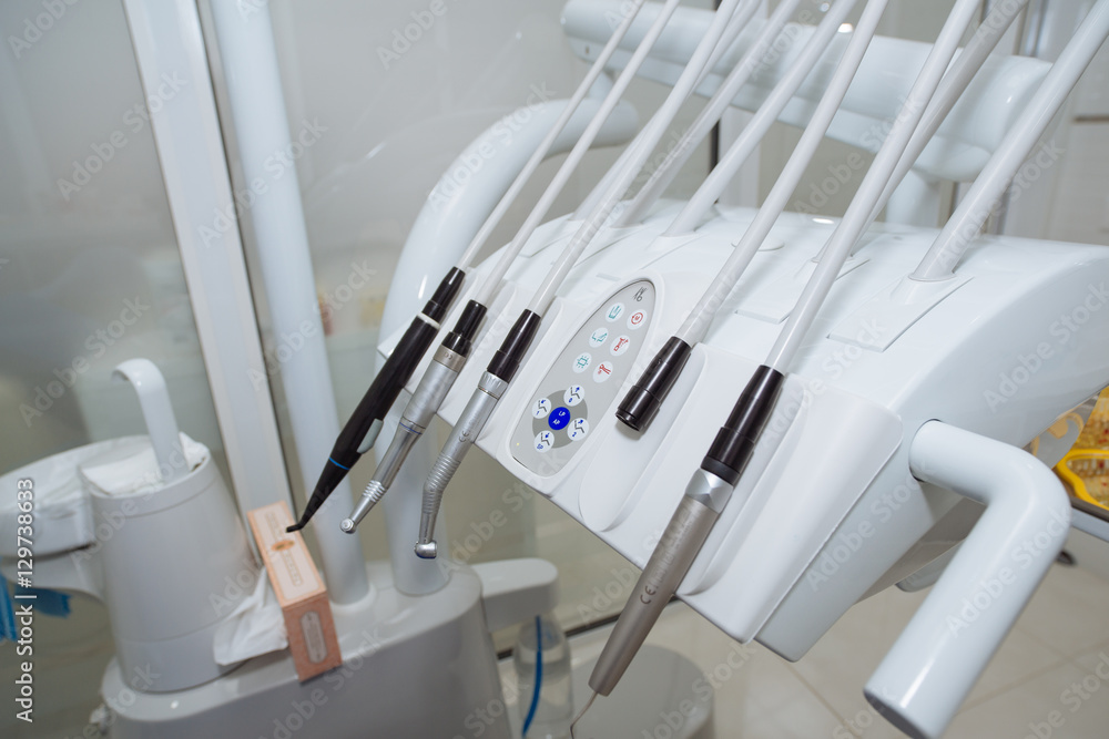 Dental equpments in dental office