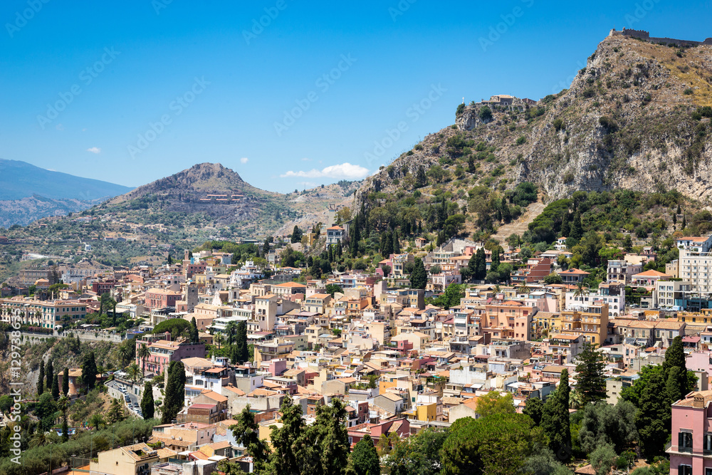 The Sicilian Village of Taormina.