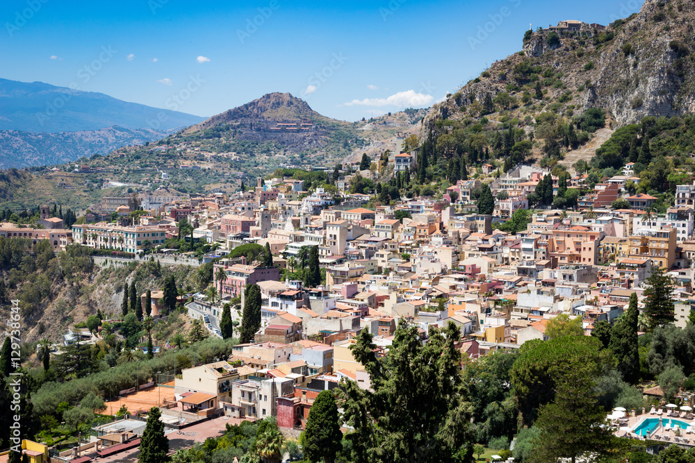 View of Taormina, Sicily